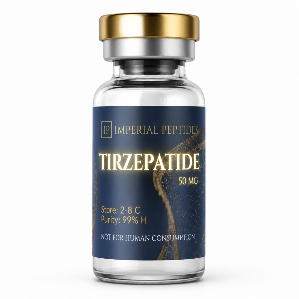 recreate this EXACT peptide vial, background and everything just replace the original label with the new one provided make back ground white, keep the EXACT size and shape of the vial
