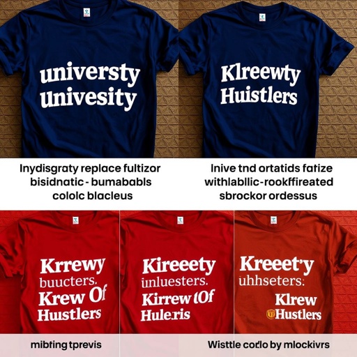 mockup design, Sure! Please upload two photos of your item, and I'll create a series of mockups featuring the same image. Adjustments will include replacing "university" with "Krew Of Hustlers," incorporating different backgrounds, and varying color schemes. This will help showcase your item in a fresh, dynamic light.